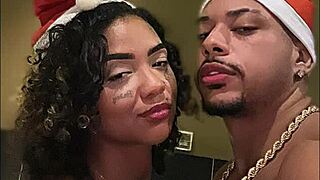 vazou na net: 18yo brazilian teen gives virgin ass first time christmas style