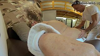 behind the scenes bbw granny babet pussy pounded by huge cock