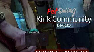 You can't make this shit up with Big Balls Chris' huge sack in Fetswing Diaries kink life!