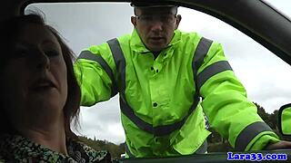 caught jerking off? mature hooks up with hot cop