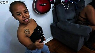 skinny pornstar's tight pussy dream: raw creampie backstage fuck