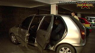 Watch the valet shove his cock deep in blonde's ass right in front of cuck!