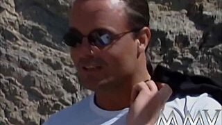 naughty retro babes blowjob cumshot outdoors hardcore