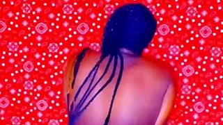 petite ebony nympho begs for big black cock pounding her juicy ass 💦🍑