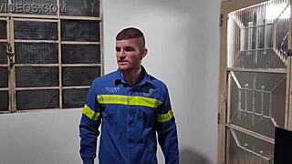 naughty electrician barebacks busty wife after service pounding her tight ass