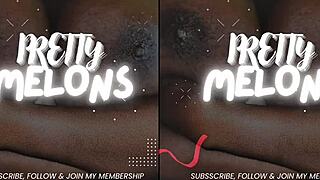 Watch my early morning outdoor titty fuck and squirt now!