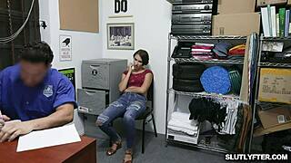 Stud rubs natalie hot clit as she grinds his throbbing cock