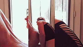 We dance blues then fuck passionately doggystyle homemade rhythm ignites desire