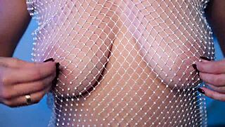 wanna bite this hard nipple? 😈