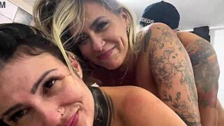 Man, that threesome hits hard with throbbing wet pussies and wild group cum