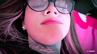 Suggestive Slut Enjoys Intense Pussy Pounding and Creampie