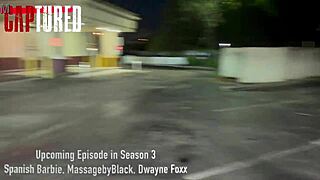 sawyer cassidy captured by dwayne foxxx's monster black cock
