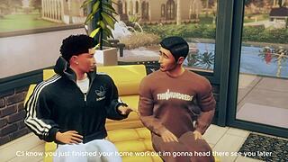 Sims 4 Strip Club Ep 3 Dancing Striptease Sucking Ripped Clothes Fuck