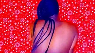 petite ebony nympho begs for big black cock pounding her juicy ass 💦🍑