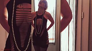 We dance blues then fuck passionately doggystyle homemade rhythm ignites desire