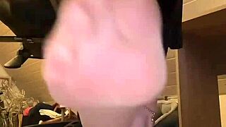 Narrative EARLY MORNING LEATHER PANTS NYLON SOCKS Barefoot Feet Fetish