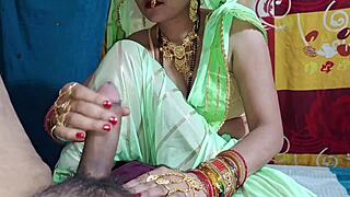 Beautiful wife breaks her seal with first time pussy pounding in dirty hindi talk