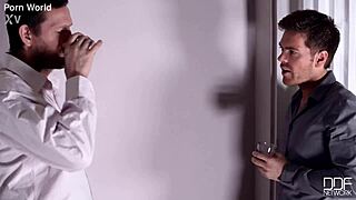 Serving Master with Deepthroat Blowjob and Gaping Asshole Action