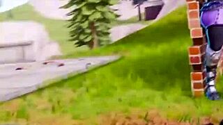 Xraven69x rides monster cock with big fortnite ass pounding