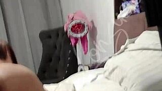 Curvy Latina Girlfriend Rides with Passionate Intensity