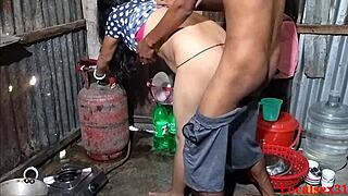 village girl rides best doggystyle cock in outdoor homemade fuck