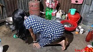 village girl rides best doggystyle cock in outdoor homemade fuck