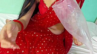 bhabhi screams happy as devarji dildo pounds her wet creamy pussy