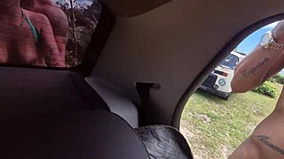 Interracial group of latina amateurs go wild in public 3some frenzy