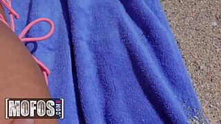 hey lifeguard, wanna fuck autumn falls' perfect beach body?