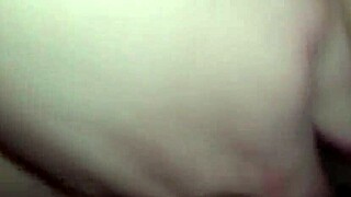 Ex-girlfriend's chubby pussy filled with hot creampie surprise