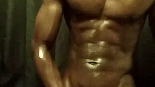 i stroke my oiled bbc loving every slippery pump till i explode