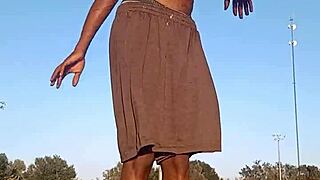 Cute Athletic Brunette Tastes Dorm Air Fitness Workout Homemade