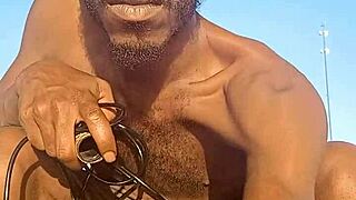 Cute Athletic Brunette Tastes Dorm Air Fitness Workout Homemade