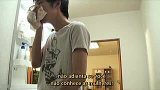 check out this japanese milf's real sex ed lesson 🔥