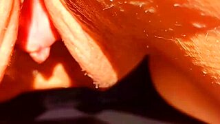 maturemons shows off her huge wet pussy spreading wide for viewers