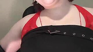 riding crop slaps big ass tits on curvy slut spanking frenzy