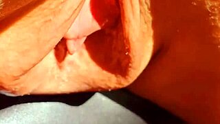 maturemons shows off her huge wet pussy spreading wide for viewers