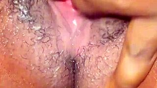 Big Pussy Ebony Worships Ass Dripping Wet