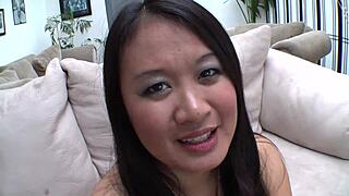 Kiwi Lang Asian Pussy Gets Fucked