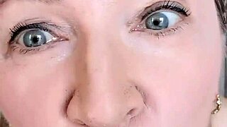 Busty Granny Dances Seductively in Sexy Lingerie Tease 