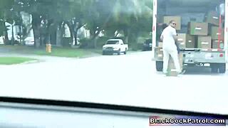 slut cops gotta blow bang these black monster cocks now