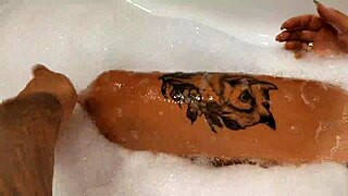 wanna see tanned big tits babe play with wet pussy?