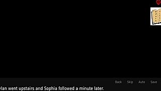 Blonde big-ass big-tits milf wife dives into erotic homemade game