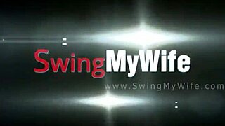 Wifey pounds another man's cock wildly!