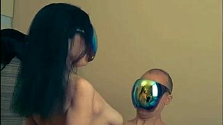 Slender Wife Seduces Husband into Lingerie-Clad Homemade Cowgirl Rides