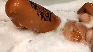 wanna see tanned big tits babe play with wet pussy?