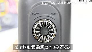 dr shiko mi unleashes explosive piston handjob machine in lab