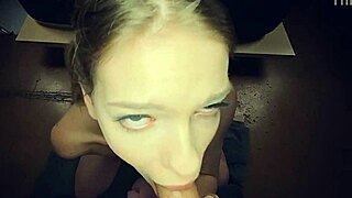 Petite Leah Lee Earns Special Reward from Daddy