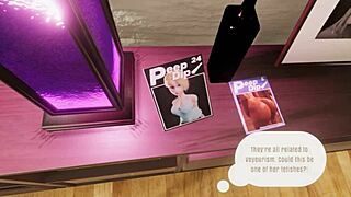 elise's vr pussy peepshow reveal