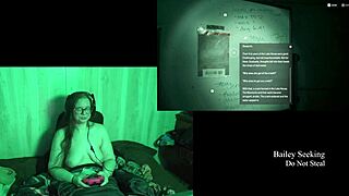 Naked BBW Brunette's Lake House Tits Playthrough